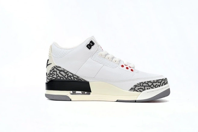 Reps LUCY Reimagined 3 Retro Jordan White Cement DN3707-100 0723